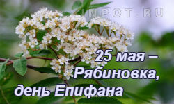 25 мая – день Епифана